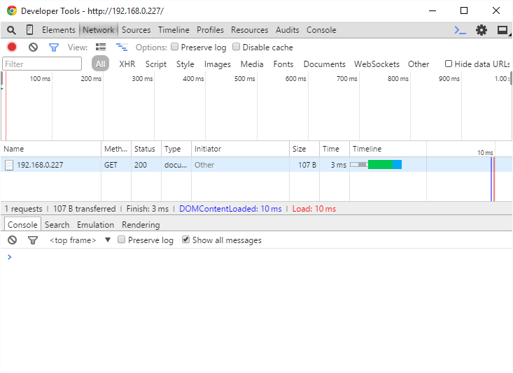 20150830 Chrome timing of server Hello